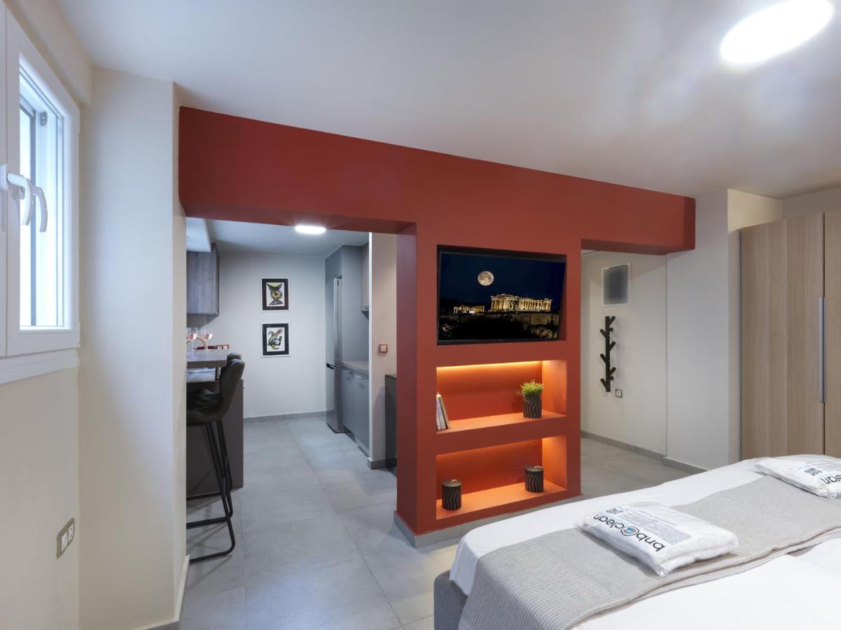 Cozy Comfy Studio. A Nest For 2 In Lively Koukaki. Apartamento Atenas Exterior foto